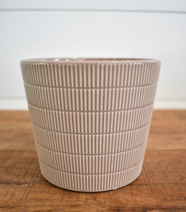 5” Caramel Ceramic Pot