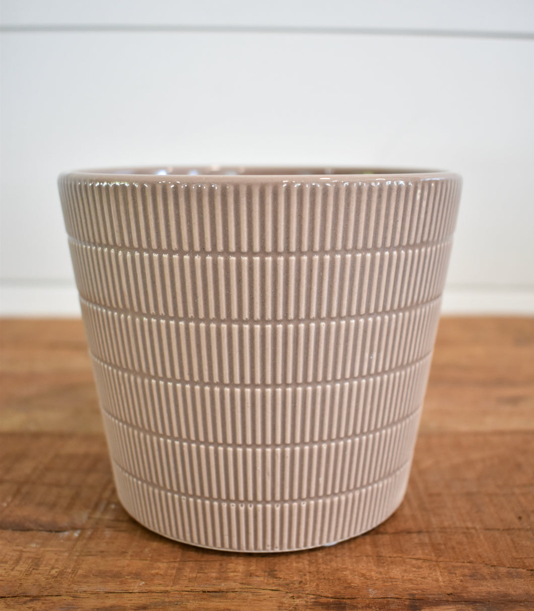 5” Caramel Ceramic Pot